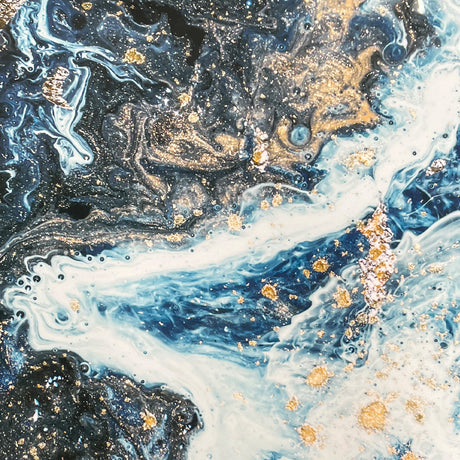 Lyda Blue End Table - Ornate Home