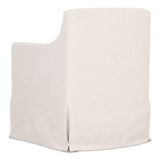 Lydia Beige Slipcover Dining Chair - Ornate Home