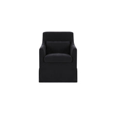 Lydia Black Slipcover Dining Chair - Ornate Home