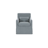 Lydia Blue Slipcover Dining Chair - Ornate Home