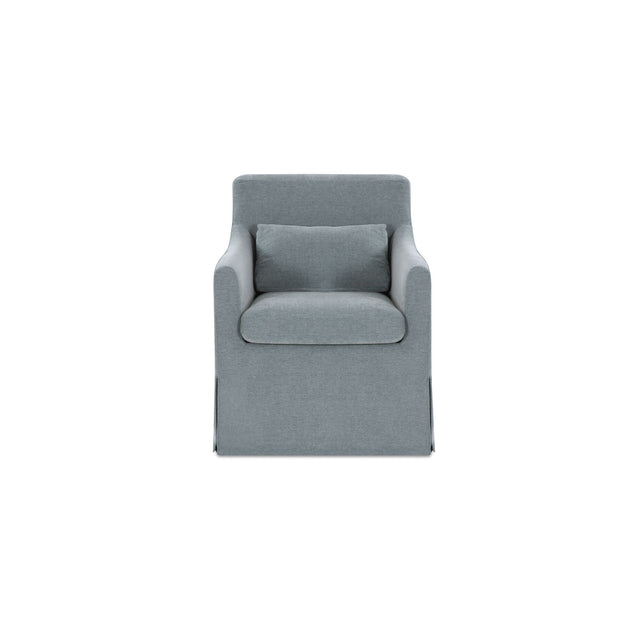 Lydia Blue Slipcover Dining Chair - Ornate Home