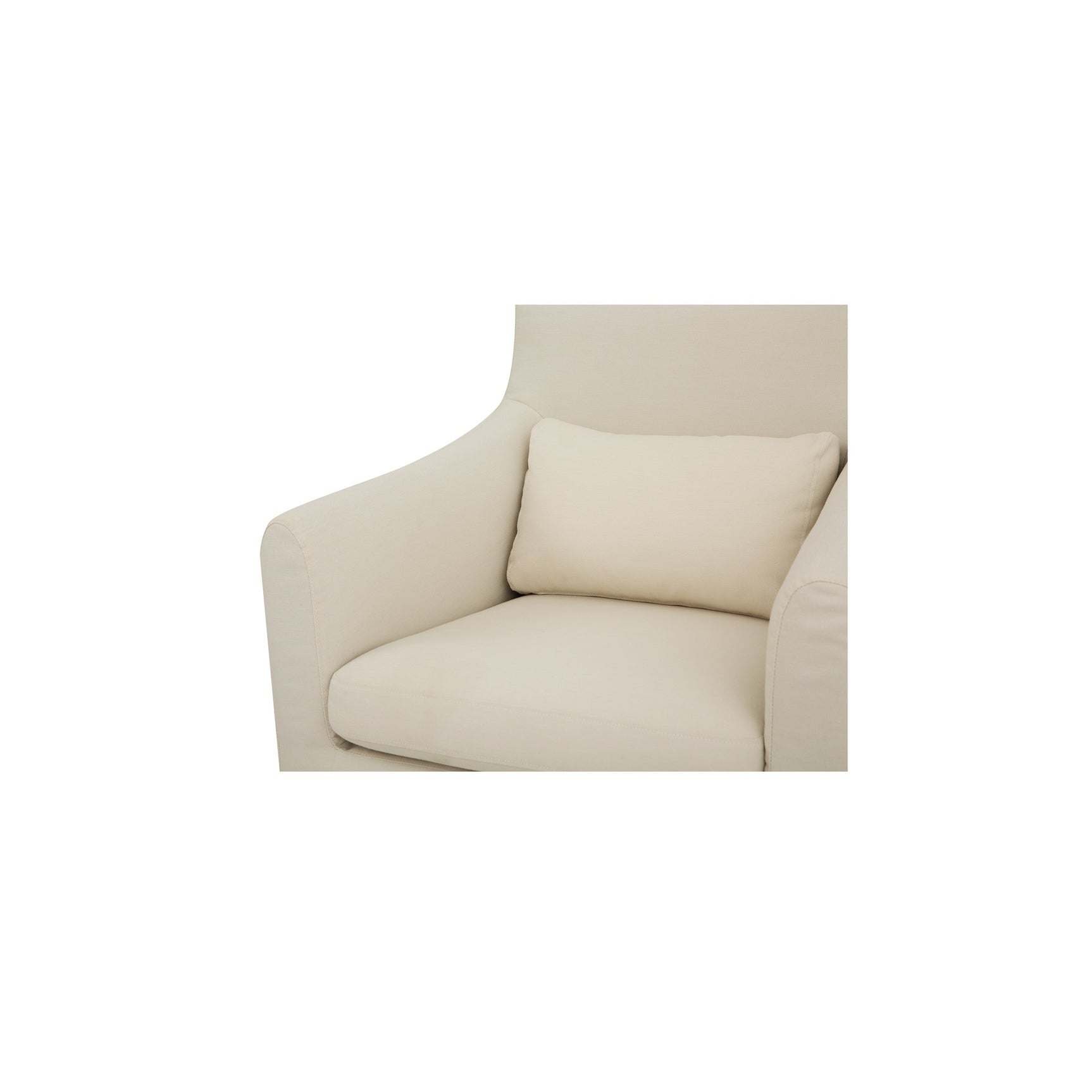 Lydia Cream Outdoor Slipcover Dining Chair - Ornate Home