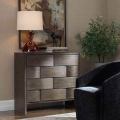 Lydon Brown 4 Drawer Finish Chest - Ornate Home