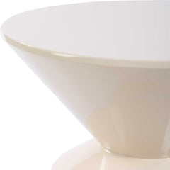 Lyford White Modern Accent Table - Ornate Home