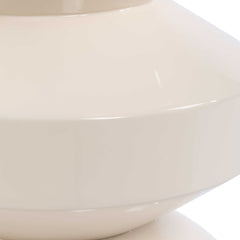 Lyford White Modern Accent Table - Ornate Home