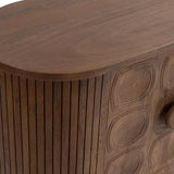 Lyle Artisan Brown 4 Door Cabinet - Ornate Home