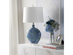 Lyle Blue Table Lamp (Set of 2) - Ornate Home
