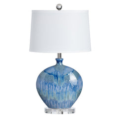 Lyle Blue Table Lamp (Set of 2) - Ornate Home