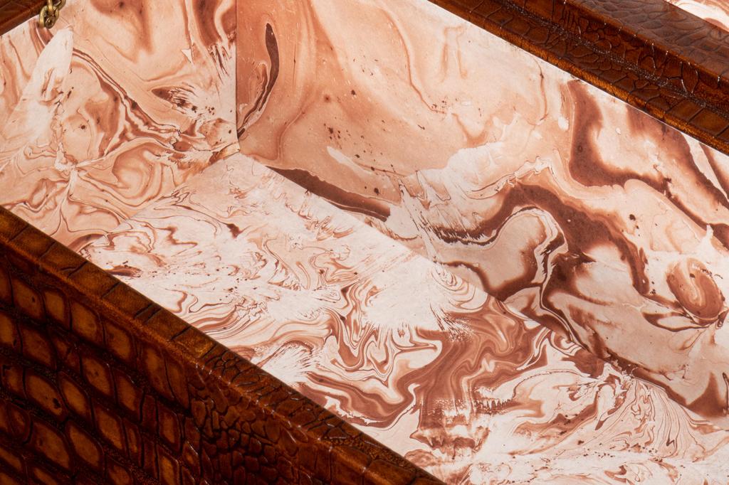 Lyle Brown Leather Box - Ornate Home