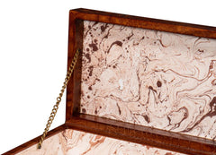Lyle Brown Leather Box - Ornate Home
