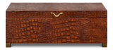 Lyle Brown Leather Box - Ornate Home