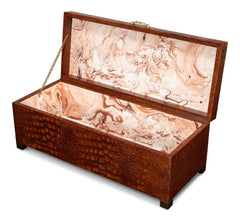 Lyle Brown Leather Box - Ornate Home