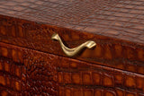 Lyle Brown Leather Box - Ornate Home