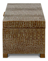 Lyle Green Leather Box - Ornate Home