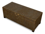 Lyle Green Leather Box - Ornate Home