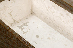 Lyle Green Leather Box - Ornate Home