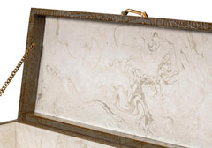 Lyle Green Leather Box - Ornate Home