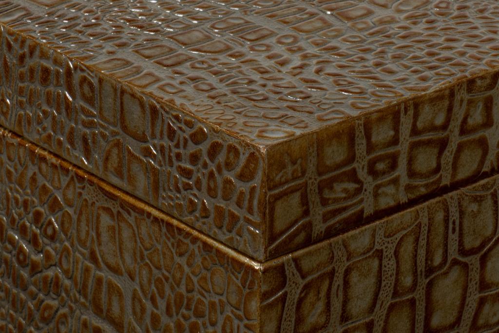 Lyle Green Leather Box - Ornate Home