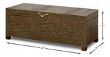 Lyle Green Leather Box - Ornate Home