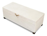 Lyle Ivory Leather Box - Ornate Home