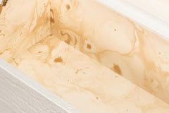 Lyle Ivory Leather Box - Ornate Home