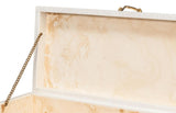 Lyle Ivory Leather Box - Ornate Home