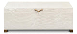 Lyle Ivory Leather Box - Ornate Home