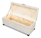 Lyle Ivory Leather Box - Ornate Home