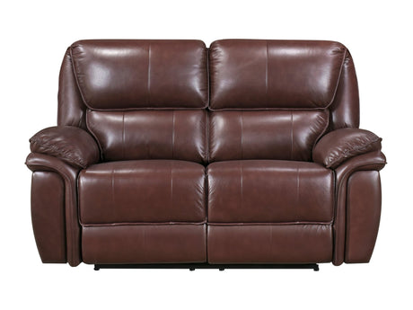 Lyman Brown Double Reclining Loveseat - Ornate Home