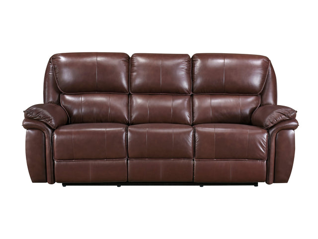Lyman Brown Double Reclining Sofa - Ornate Home