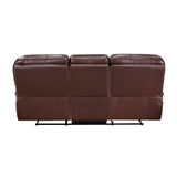 Lyman Brown Sofa & Loveseat - Ornate Home