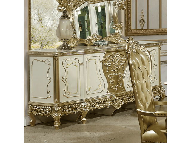Lymington Gold Dresser & Buffet / HD-1812 - Ornate Home