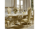 Lymington Gold Rectangle Dining Table / HD-1812 - Ornate Home