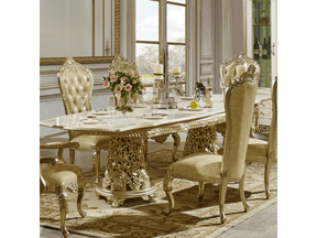 Lymington Gold Arm Chair / HD-1812 - Ornate Home
