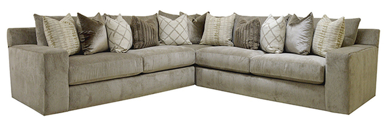 Lymington Warm Beige Sectional (Oversized) - Ornate Home
