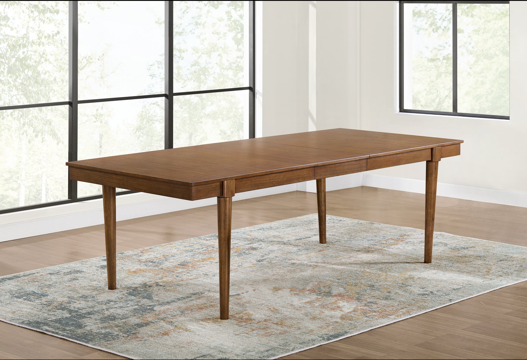 Lyncott Beige/Brown Extension Dining Table and 4 Chairs (Online Special Price) - Ornate Home