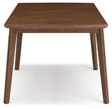 Lyncott Beige/Brown Extension Dining Table and 6 Chairs (Online Special Price) - Ornate Home