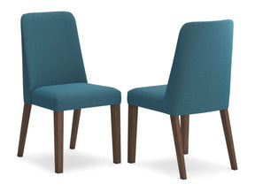 Lyncott Blue & Brown Dining Chair (Set of 2) (Online Special Price) - Ornate Home
