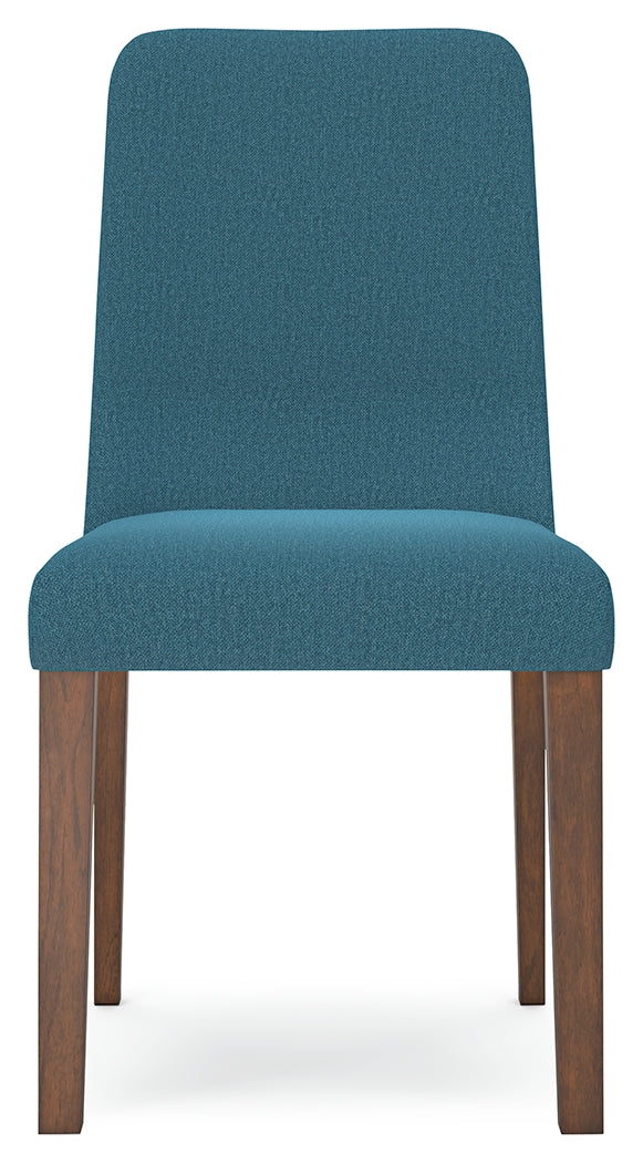 Lyncott Blue/Brown Extension Dining Table w/ 6 Chairs (Online Special Price) - Ornate Home