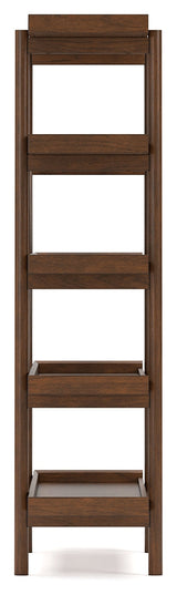 Lyncott Brown 70" Bookcase (Online Special Price) - Ornate Home