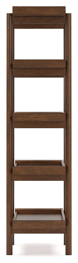 Lyncott Brown 70" Bookcase (Online Special Price) - Ornate Home