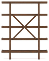 Lyncott Brown 70" Bookcase - Ornate Home