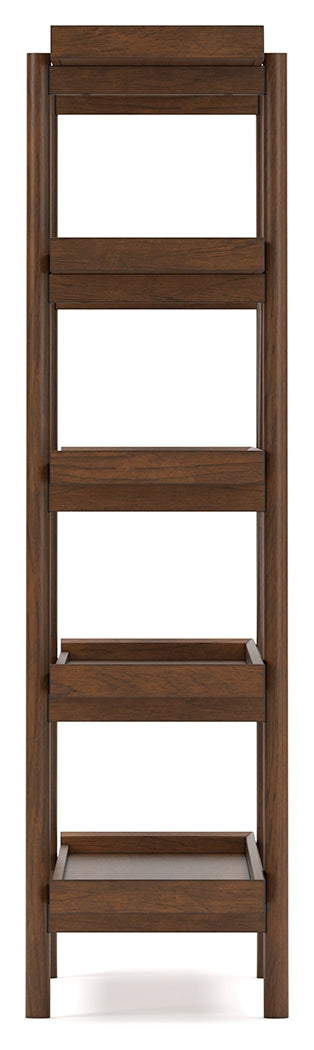 Lyncott Brown 70" Bookcase - Ornate Home