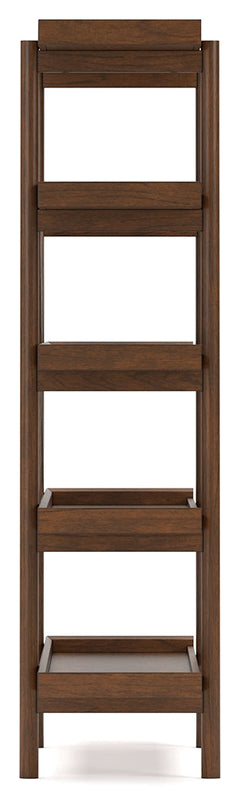 Lyncott Brown 70" Bookcase - Ornate Home
