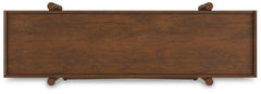 Lyncott Brown 70" Bookcase - Ornate Home