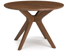 Lyncott Brown Dining Table w/4 Chairs - Ornate Home