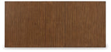 Lyncott Brown Dining Table w/ Extension (92" D) (Online Special Price) - Ornate Home
