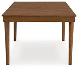 Lyncott Brown Dining Table w/ Extension (92" D) (Online Special Price) - Ornate Home