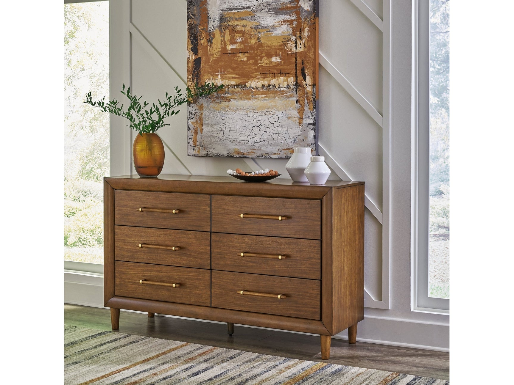 Lyncott Brown Dresser (Online Special Price) - Ornate Home