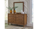 Lyncott Brown Dresser and Mirror (Online Special Price) - Ornate Home